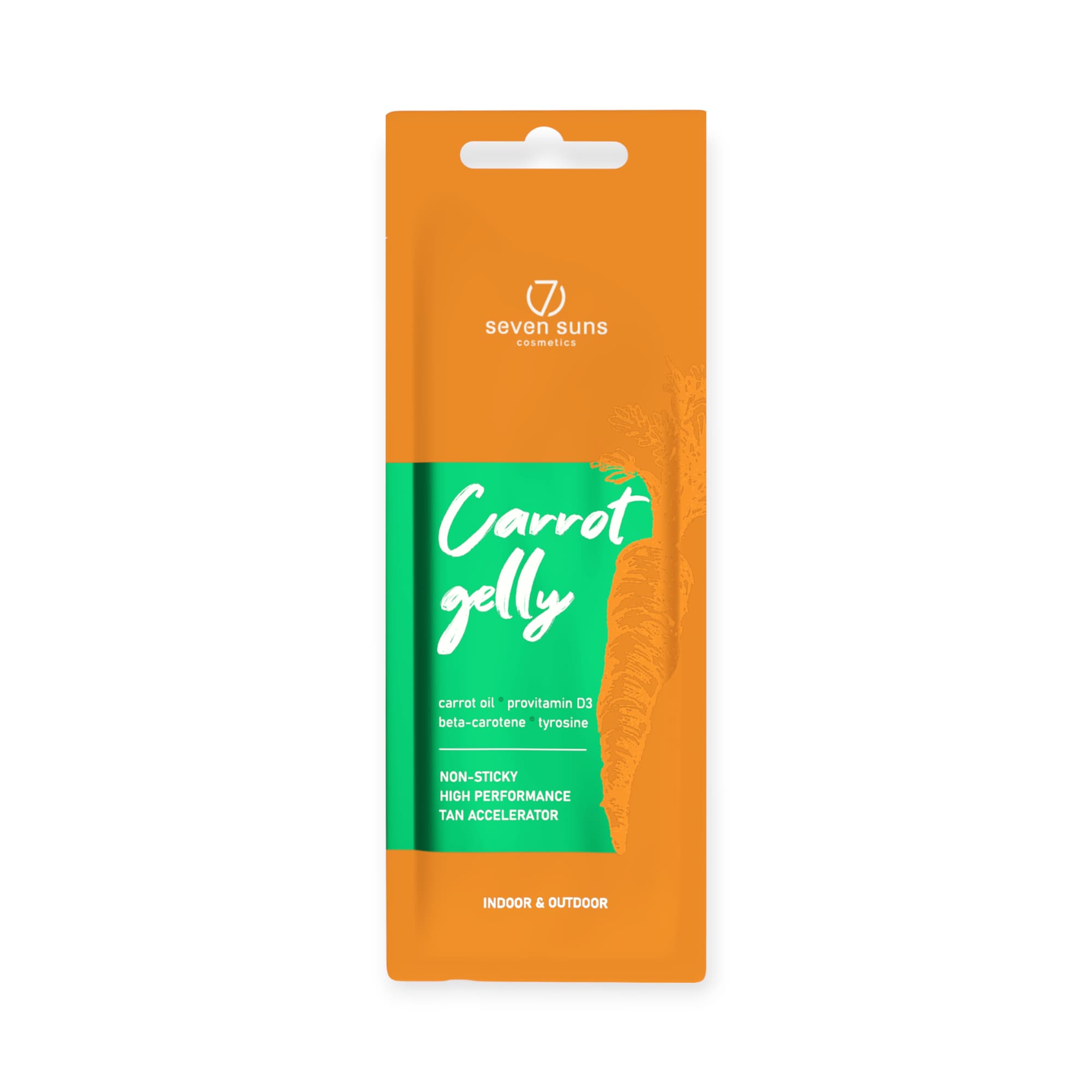 7Suns Special Carrot Gelly 100X Gel accelerator de bronz cu caroten - imagine 2