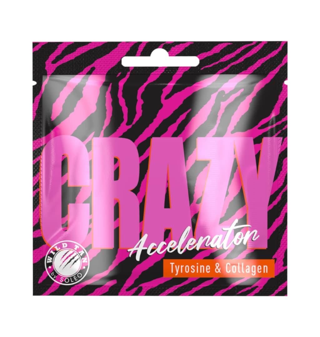 Soleo CRAZY ACCELERATOR – Loțiune bronzare cu colagen și unt de cacao - imagine 2
