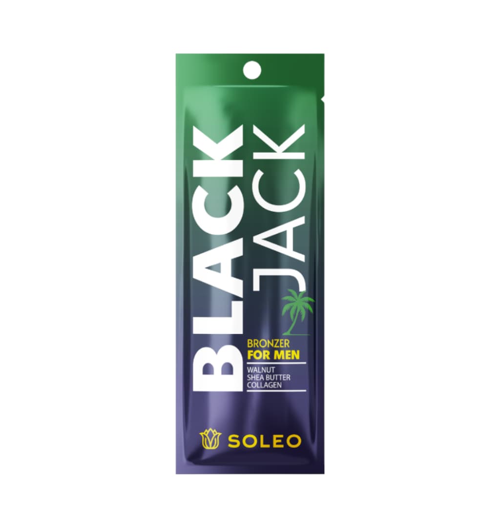 Soleo BLACK JACK MEN – Accelerator bronzare cu DHA și Aloe Vera - imagine 2