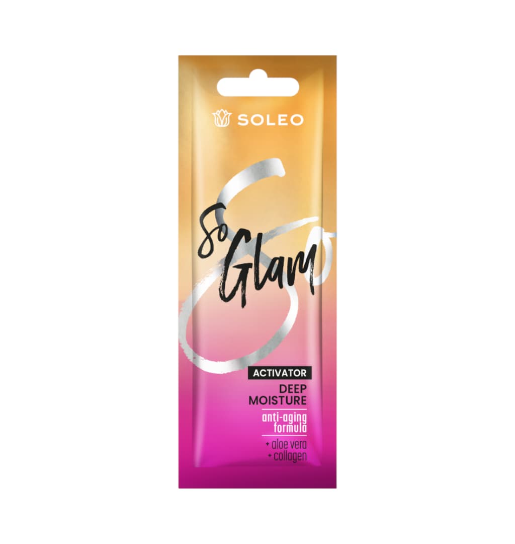 Soleo SO GLAM – Accelerator de bronzare cu colagen și efect glamour - imagine 2