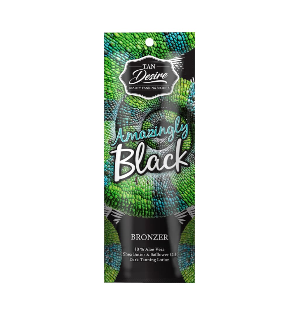 Tan Desire AMAZINGLY BLACK – Accelerator cu bronzant puternic - imagine 2