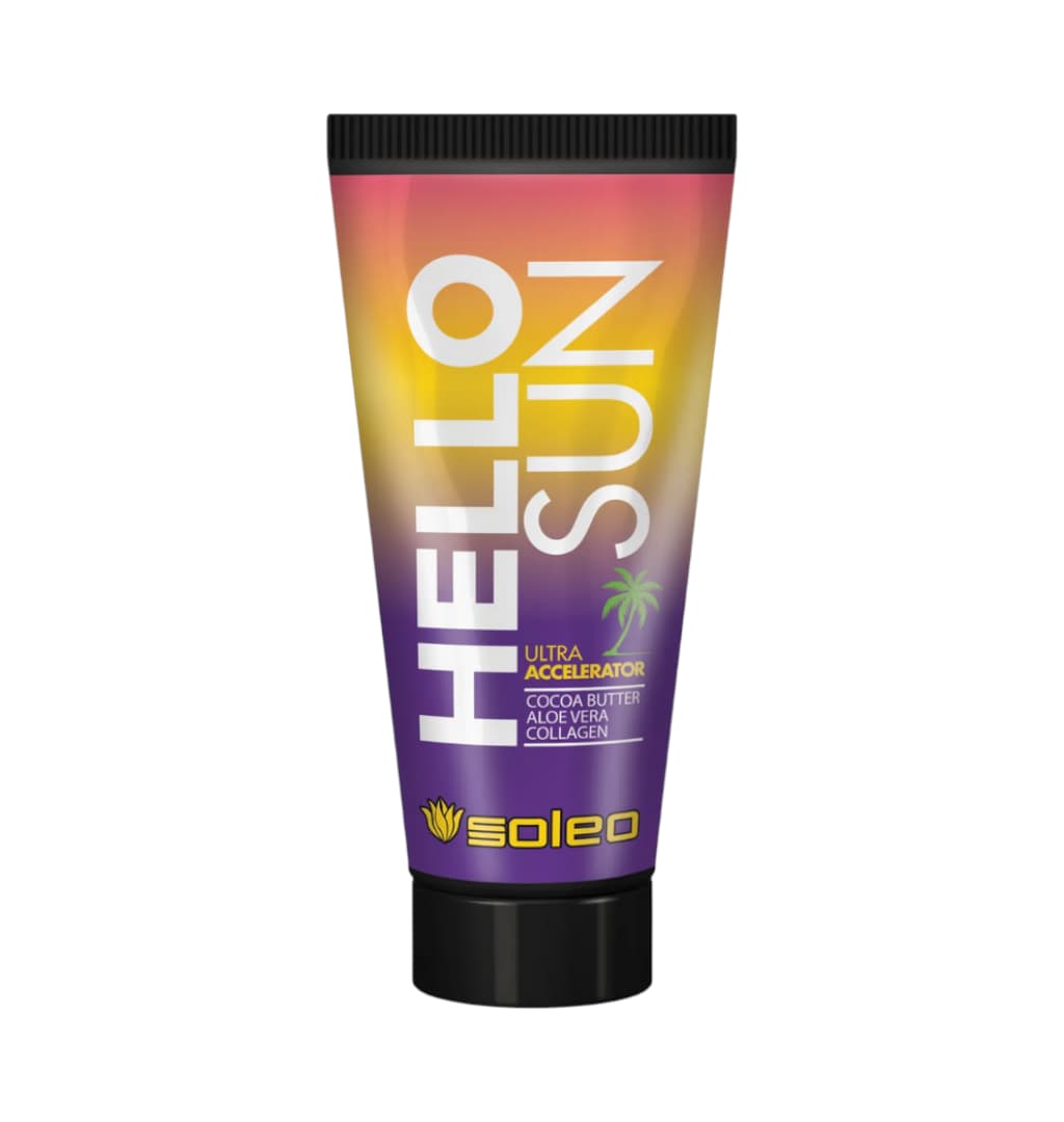 Soleo HELLO SUN – Accelerator bronzare cu colagen și unt de cacao